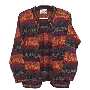 VTG The Alpaca Connection Cardigan Size Small